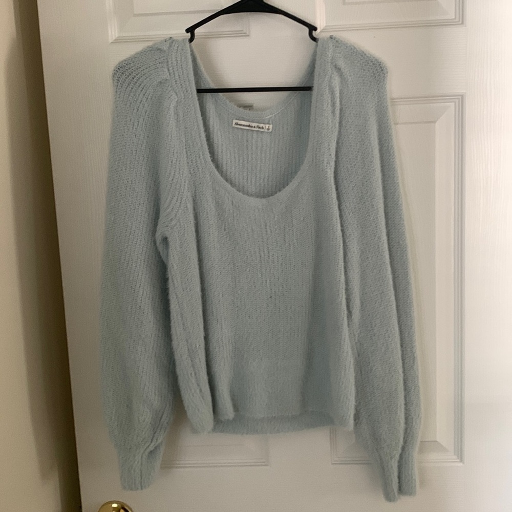Abercrombie & Fitch Small soft blue/green blouse